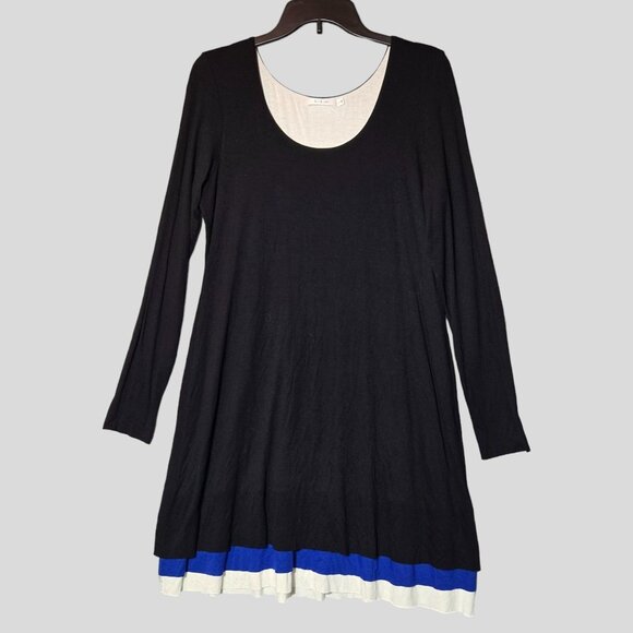 Ali & Jay Long Sleeve Knee Length Dress Black Size Large - Picture 1 of 6